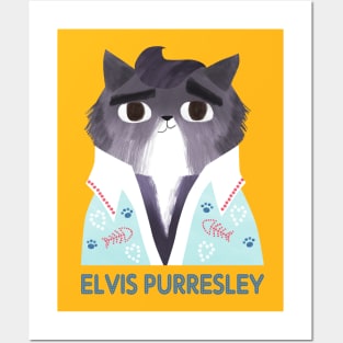 Elvis Purresley Posters and Art